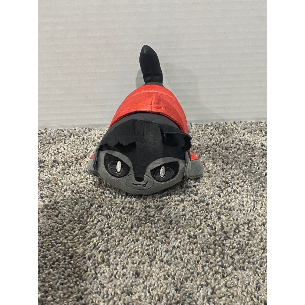 Plush‎ Aphmau MeeMeow Unisex Grey Red Good Mystery Cat 6"